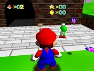 The cave entrance to Dark Hallway.