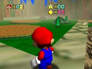 The top of the mountain.