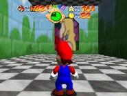 Entrance to Peach's Secret Slide from Floor 4B.