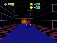 The double door leading to Bowser's Castle.
