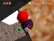 The secret pipe leading to Steep Green Summit.