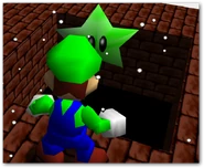 He gets a closer look.