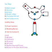 Map of the Vanilla Lobby.