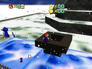 A strange structure appears at the bottom of the mountain...