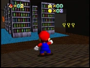 The library section.