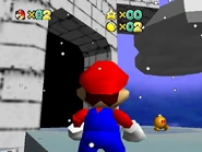 The hole leading to Cold, Cold Crevasse.