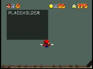 The text box when warping from Challenge Lobby.