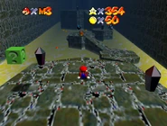 Start of the level (corrupted).