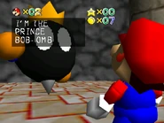 Prince Bob-Omb has been added and is prepared to fight.