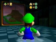 The painting leading to Tiny-Huge Island (beta).