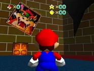 The double door leading to Bowser's Castle.