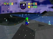 Ice-Cold Warzone was covered by a layer of water, although the water is merely visual, it does nothing upon interacting with it.