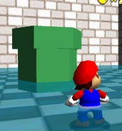 The pipe to Underground Hallways.