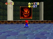 The LLL painting leading to Caldera Temple.