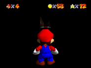 The beginning of the area.