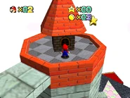 The top of the fortress.