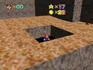 He's just standing there... Menacingly!