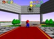Genesis garden.png (831 KB) Mario standing in the garden area.