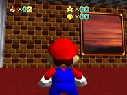 The painting leading to Midnight Meadow.