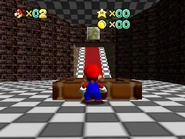 The hole leading to Peach's Cell.