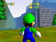 A river on the left side of the area, quite tranquil.