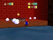 The room at the end of the slide.