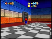 Room with a bookcase.