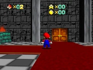 The double door leading to Crescent Castle.