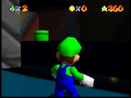 The warp pipe to Bowser's Castle.