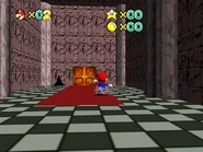 The double door leading to the Plexal Basement.