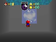 The painting leading to the Orange Hall.