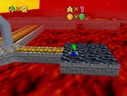 The beginning of the area.