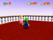 "Princess Peach! Is that really you?"