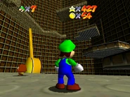 The middle of the ascent.