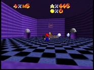 Courtyard area leading to Ghostly Courtyard.