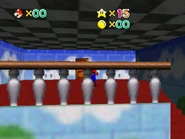 An actual door is placed in the gateway as opposed to a pushable metal box.