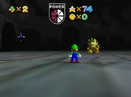 BCMExtra1.png (245 KB) Luigi standing in front of Bowser and a bomb.