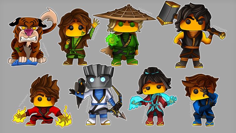Ninjago funko pop hotsell