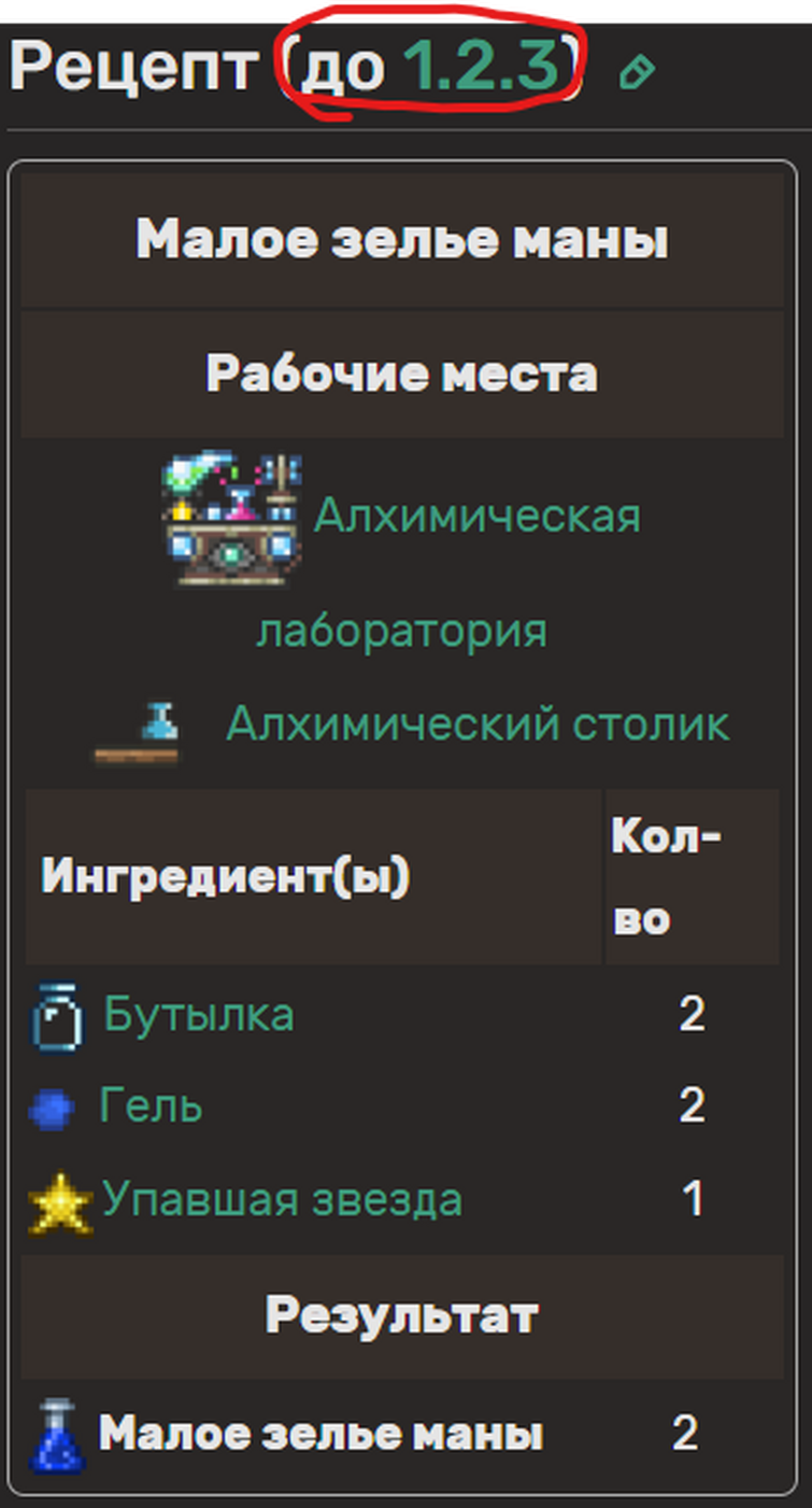 Где крафт маленького зелья маны? | Fandom