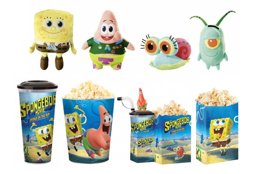 spongebob movie plush