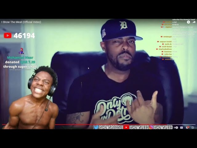 iShowSpeed Reacts to his Dad's DissTrack!! (I Show The Meat) 