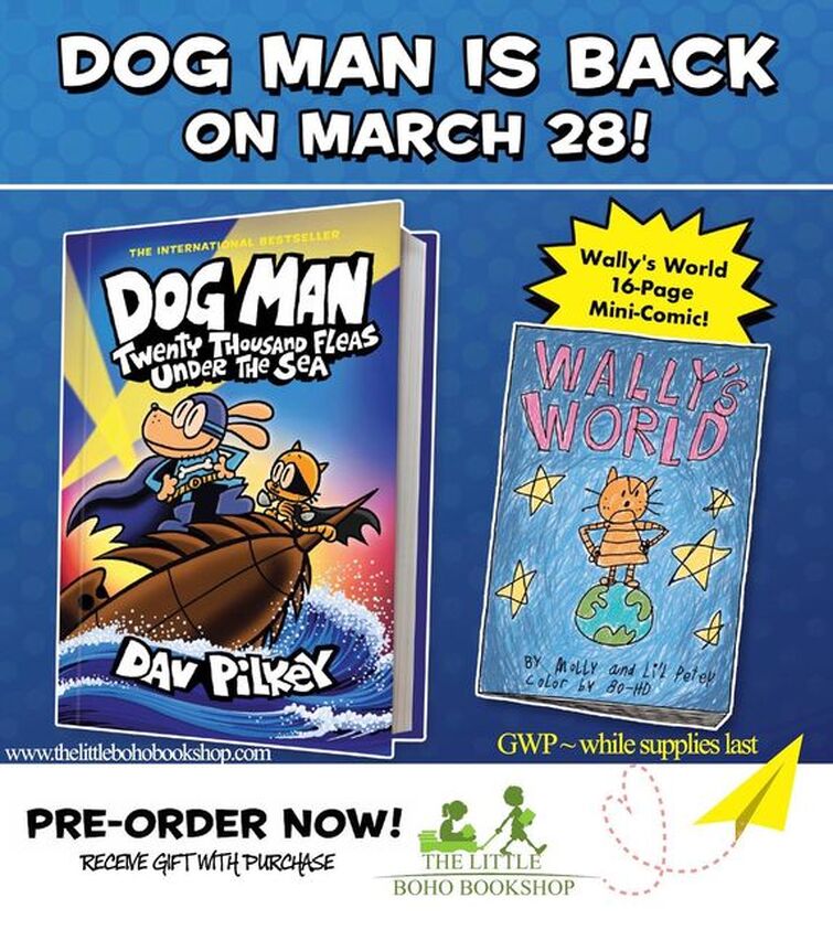 Dog Man 11: Twenty Thousand Fleas Under the Sea [Book]