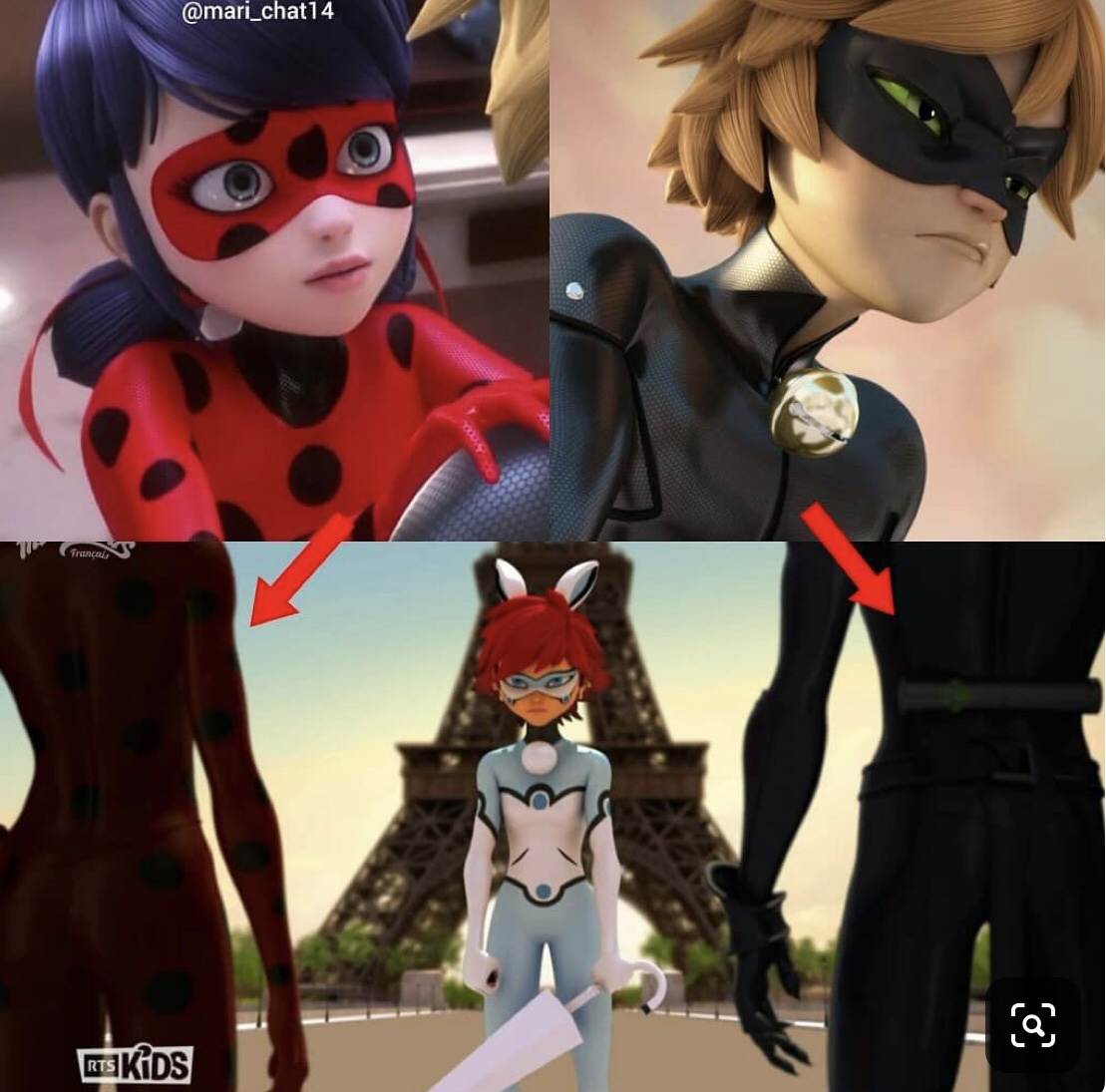 Adult Cat Noir Ladybug And Bunnix Fandom