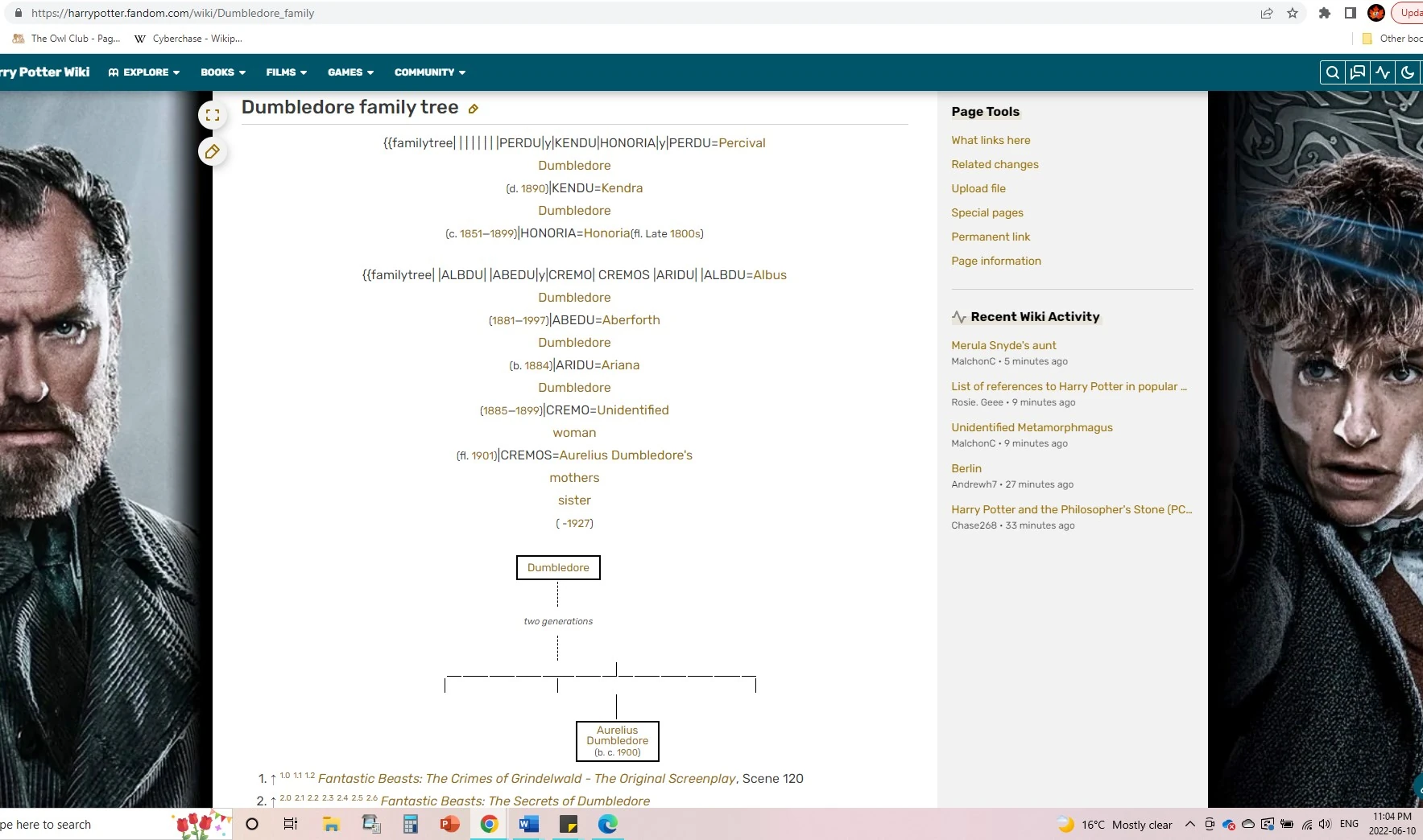 Is The Dumbledore Family Tree Supposed to Look Like This? Fandom