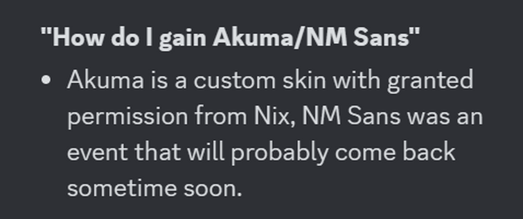 NMM!Sans skin update