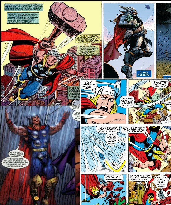 Can Thor fly without his?