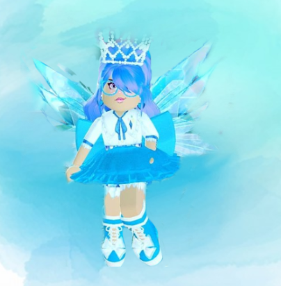 Blue bliss royale high outfit