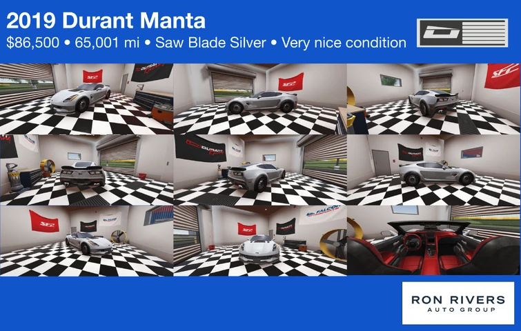 2019 Durant Manta for sale at Ron Rivers! | Fandom