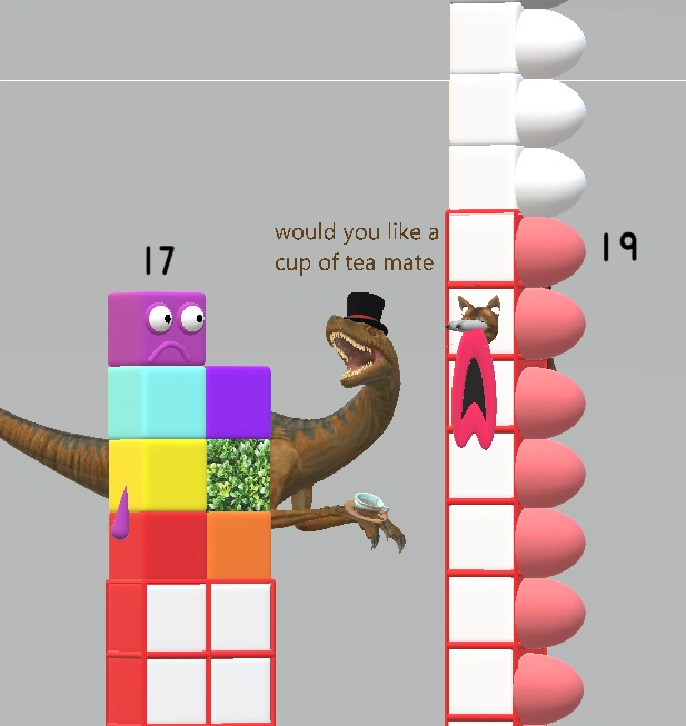 daily numberblock 19 | Fandom