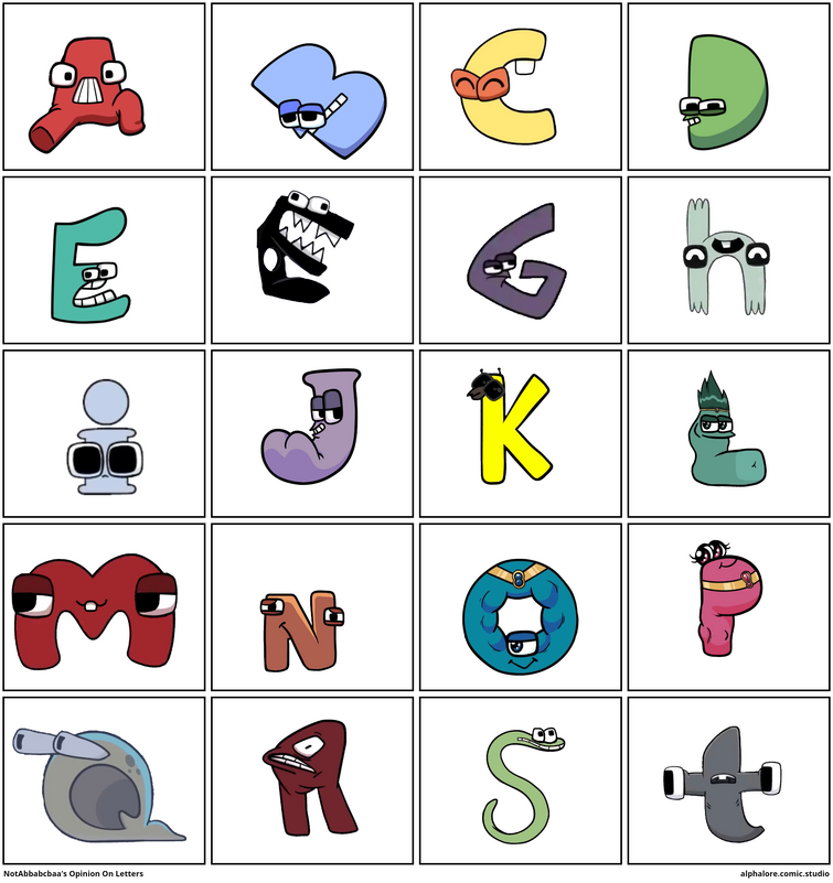 the most normal alphabet lore comic: : r/alphabetfriends